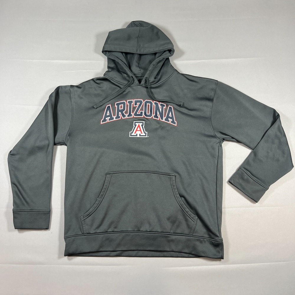 Knights Apparel Pullover Hoodie Men Large Black Arizona Wildcats Basketball NCAA